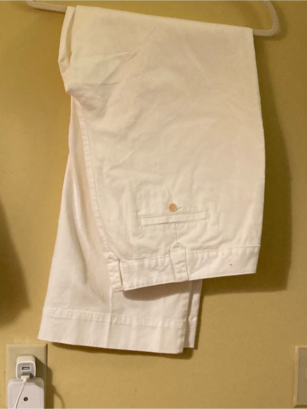 Talbots white Boot-Cut Jeans